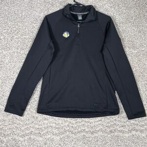 Outdoor Research Black Quarter Zip Fleece Womens Medium Pikachu Pokemon Patch